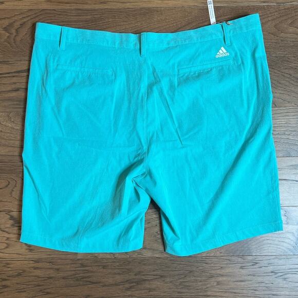 Adidas Golf Men’s Casual Crosshatch Shorts Size 42 NWT Excellent Condition - Picture 2 of 5
